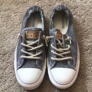 Grey slip on Converse
